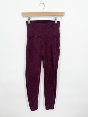 Aerie Chill Play Move Purple Pocket Leggings Pants